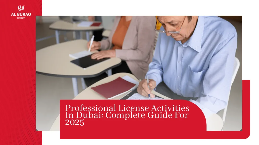 professional license activities in dubai